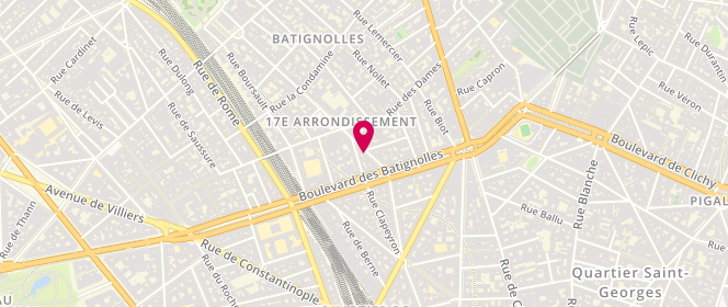 Plan de Hast Batignolles, 7 Rue des Batignolles, 75017 Paris
