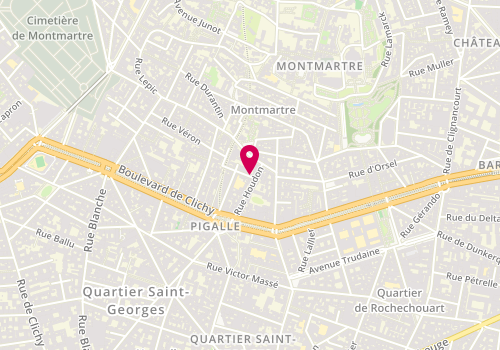 Plan de Futurware Lab, 2 Rue Piemontesi, 75018 Paris