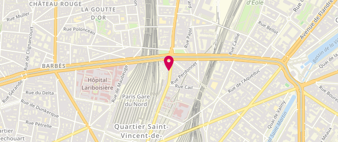 Plan de New Little India, Bât 1 205 Rue Faubourg Saint Denis, 75010 Paris