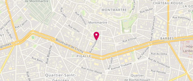 Plan de Mag et Val, 20 Rue Houdon, 75018 Paris