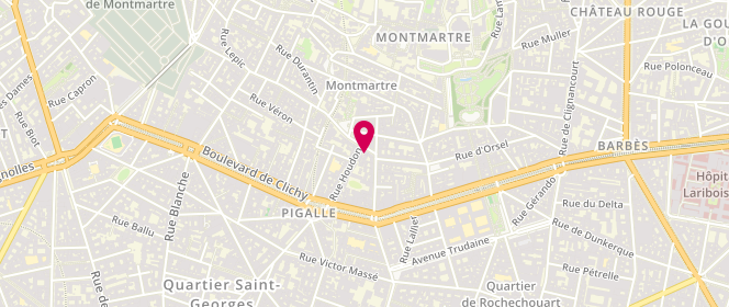 Plan de Ba&Sh, 1 Bis Rue des Abbesses, 75018 Paris