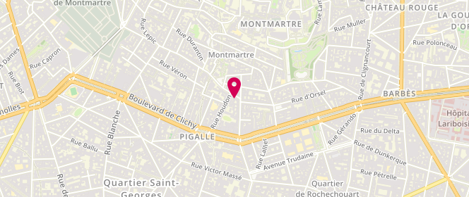 Plan de Petite Mendigote, 1 Rue des Abbesses, 75018 Paris