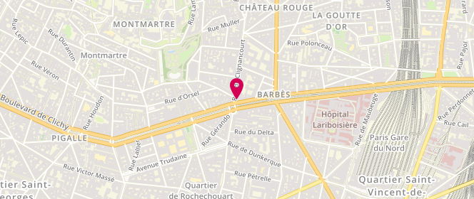 Plan de Sunshine, 36 Boulevard Rochechouart, 75018 Paris