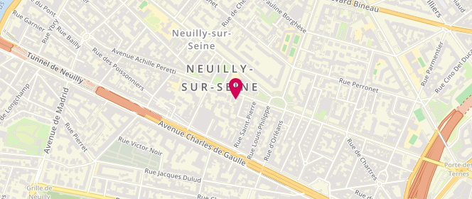 Plan de Tartine et Chocolat, 113 avenue Achille Peretti, 92200 Neuilly-sur-Seine