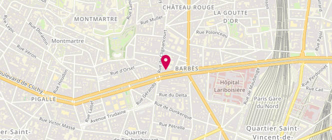Plan de Sunshine, 32 Blvd Marguerite de Rochechouart, 75018 Paris