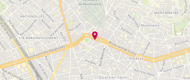 Plan de F.A Diffusion, 75 Boulevard de Clichy, 75009 Paris