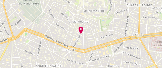 Plan de Karl Marc John, 4 Rue des Abbesses, 75018 Paris