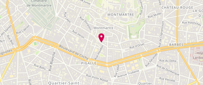 Plan de Omiz, 8 Rue Abbesses, 75018 Paris