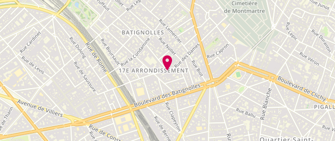 Plan de Bien bien habillés, 35 Rue des Dames, 75017 Paris