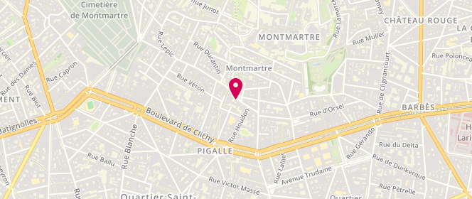 Plan de Balibaris, 15 Rue des Abbesses, 75018 Paris