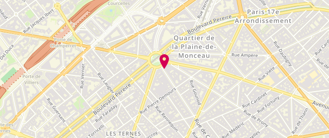 Plan de Bon Point, 184 Rue de Courcelles, 75017 Paris
