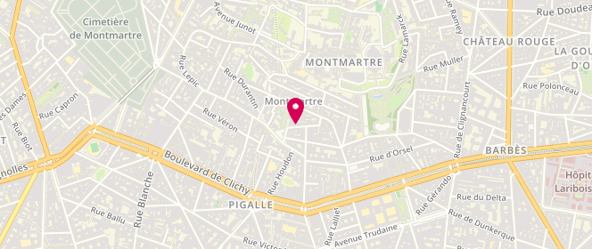 Plan de Make My D, 7 Rue la Vieuville, 75018 Paris