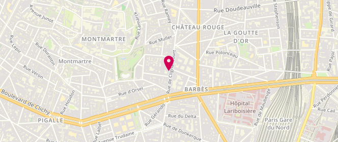 Plan de Mil Mode, 15 Rue de Clignancourt, 75018 Paris