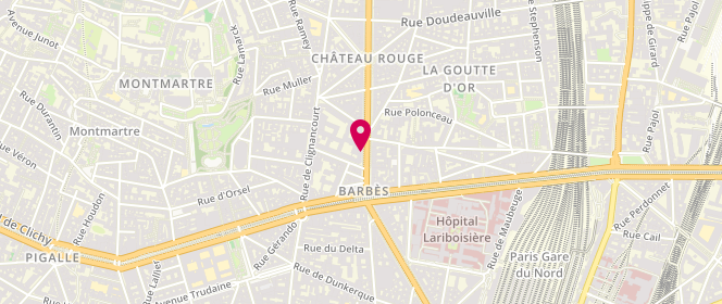 Plan de Lolita.k, 9 Boulevard Barbès, 75018 Paris