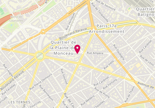 Plan de Isclothing, 45 Rue Ampère, 75017 Paris