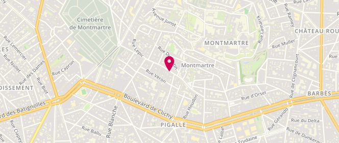 Plan de Sandro, 37 Rue des Abbesses, 75018 Paris