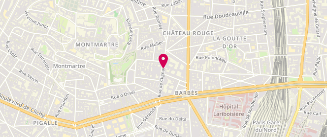 Plan de Abungary, 20 Rue de Clignancourt, 75018 Paris