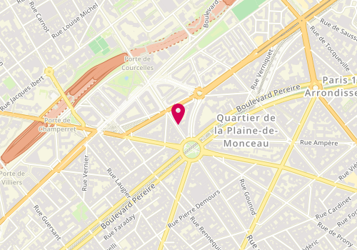 Plan de Eden Park, 194 Rue Courcelles, 75017 Paris