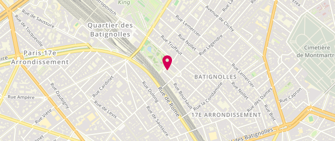 Plan de A.P.C Batignolles, 75 Place du Dr Félix Lobligeois, 75017 Paris