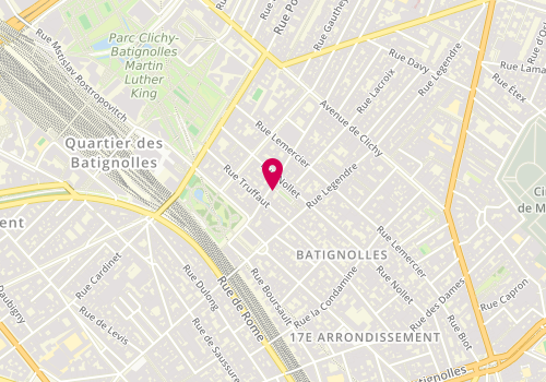 Plan de Noa, 16 Rue des Moines, 75017 Paris