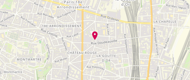 Plan de Agyapomaa Akosua Morel, 37 Rue Poissonniers, 75018 Paris