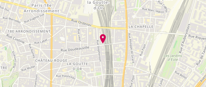 Plan de Hollyhoodcapital.com, 22 Rue Doudeauville, 75018 Paris