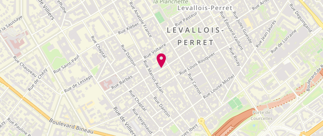 Plan de Diabolino, 45 Rue Aristide Briand, 92300 Levallois-Perret