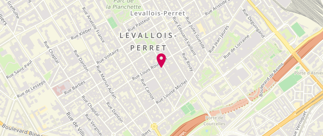 Plan de Courbettes et Galipettes, 29 Rue Trébois, 92300 Levallois-Perret