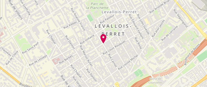 Plan de Comme des Grandes, 62 Rue Aristide Briand, 92300 Levallois-Perret