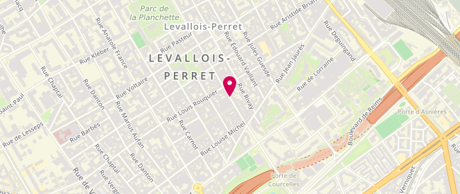 Plan de Gerard Darel, 43 Rue du Président Wilson, 92300 Levallois-Perret