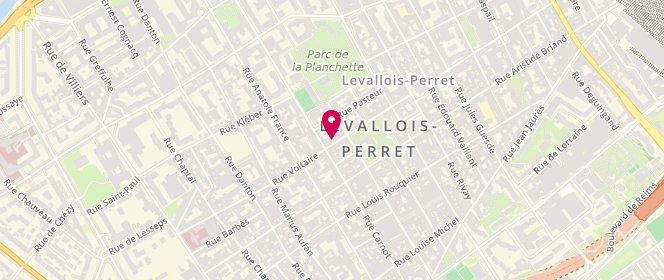 Plan de Maetmeshop Levallois, 59 Rue Voltaire, 92300 Levallois-Perret