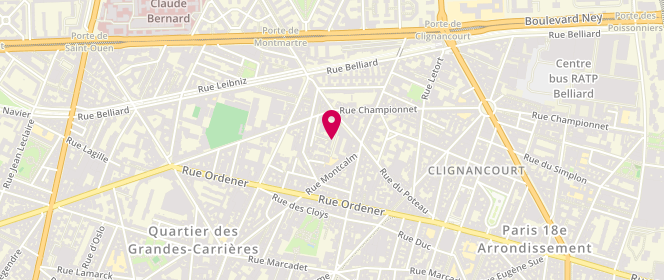 Plan de 81Gb Community Clothing, 8 Impasse Grosse Bouteille, 75018 Paris