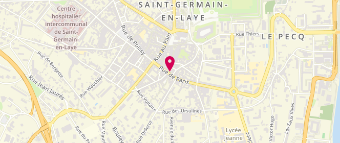 Plan de Nino, 27 Rue de Paris, 78100 Saint-Germain-en-Laye