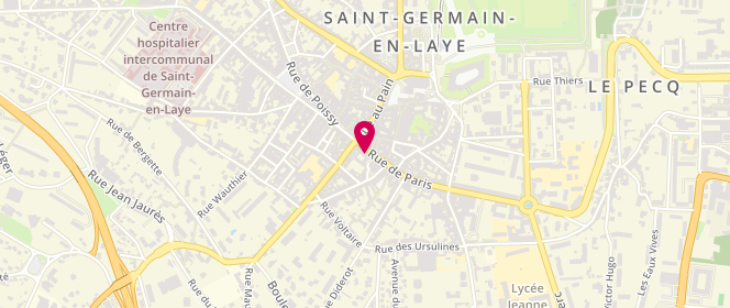Plan de Vicomte A, 14 Rue de Paris, 78100 Saint-Germain-en-Laye