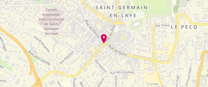 Plan de Bruce Field, 1 Rue André Bonnenfant, 78100 Saint-Germain-en-Laye