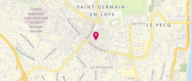 Plan de Niels, 14 Rue des Coches, 78100 Saint-Germain-en-Laye