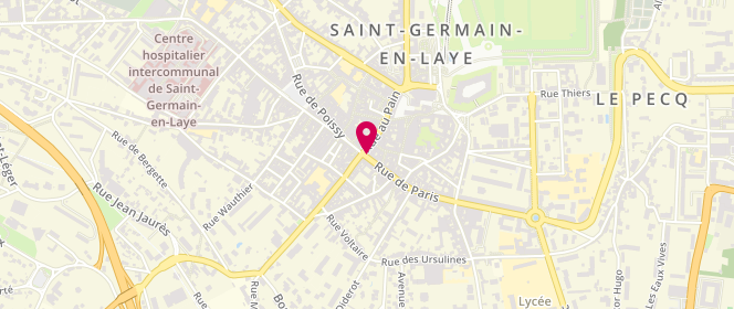 Plan de Eric Bompard, 1 Rue de Paris, 78100 Saint-Germain-en-Laye