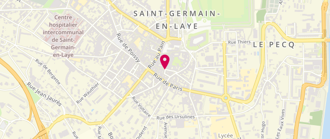 Plan de Mat de Misaine, 12 Rue des Coches, 78100 Saint-Germain-en-Laye