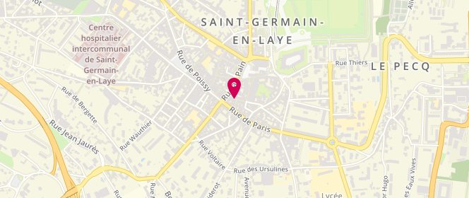 Plan de Niels, 6 Rue des Coches, 78100 Saint-Germain-en-Laye