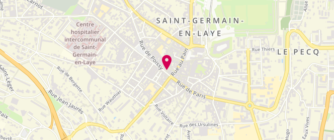 Plan de Caroll, 14 / 16 Rue du Vieux Marché, 78100 Saint-Germain-en-Laye