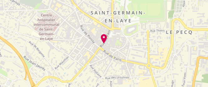 Plan de Jemm, 1 Rue à la Farine, 78100 Saint-Germain-en-Laye