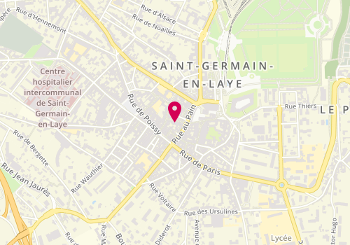 Plan de Aubade l'Art d'Aimer, 5 Rue Collignon, 78100 Saint-Germain-en-Laye
