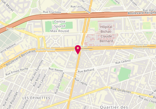 Plan de Noka Collection, 147 Bis avenue de Saint-Ouen, 75017 Paris