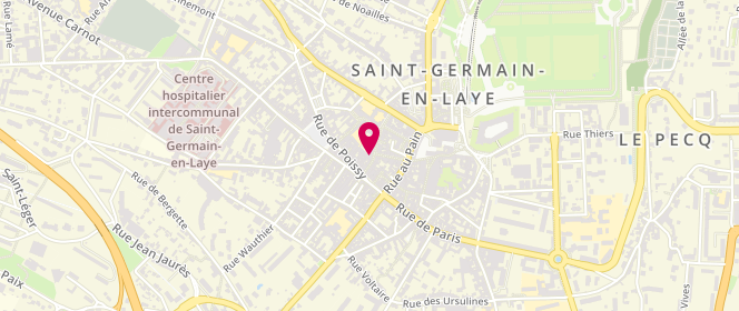 Plan de Lacoste, 3-5 Rue des Louviers, 78100 Saint-Germain-en-Laye