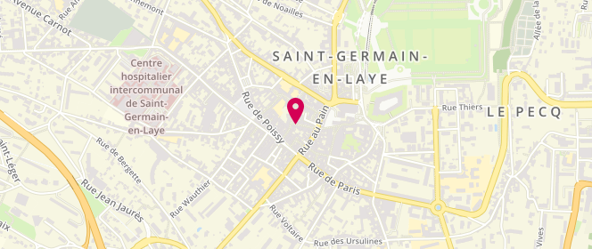 Plan de Mkt Studio, 22 Rue des Louviers, 78100 Saint-Germain-en-Laye