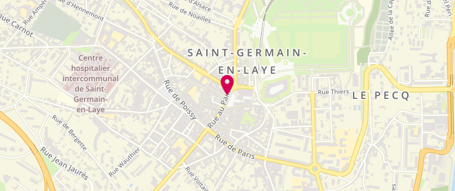 Plan de Du Pareil au même, 58 Rue au Pain, 78100 Saint-Germain-en-Laye