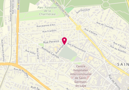 Plan de Sports d'Époque - Outlet, 26 Rue Ampère, 78100 Saint-Germain-en-Laye