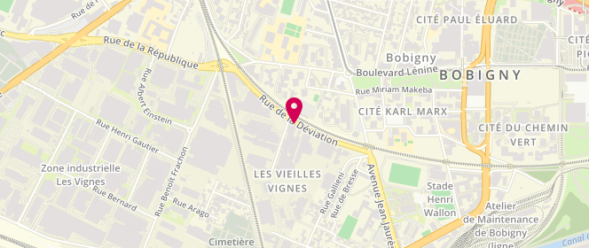 Plan de VIM - Gex, 52 Rue de la Déviation, 93000 Bobigny