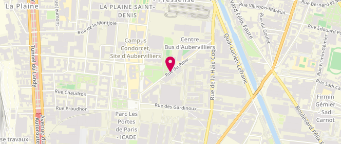 Plan de Like Mode, 11 Rue du Pilier, 93300 Aubervilliers