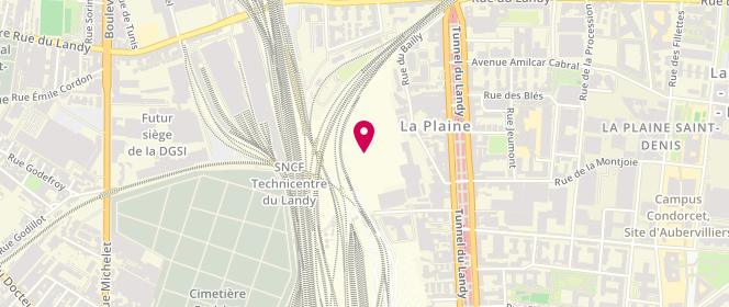 Plan de Fabio Lucci, 13-15 la Plaine Saint Denis
13 Avenue de la Metallurgie, 93210 Saint-Denis